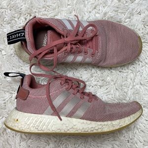 peach adidas nmd